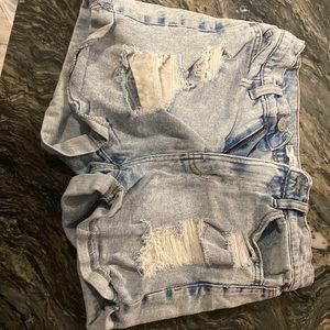 jeaned shorts size 3